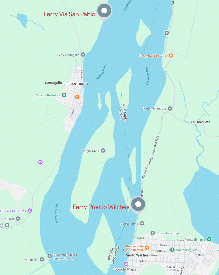 mapa ruta